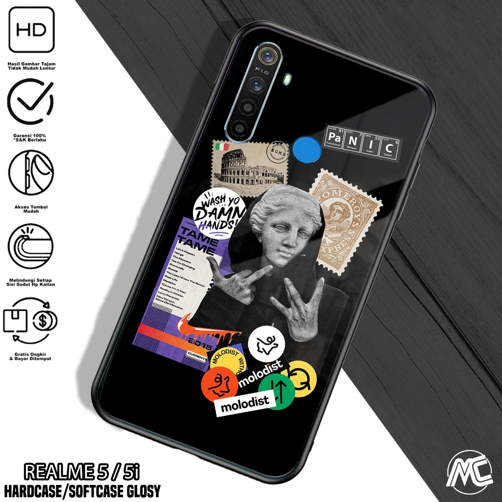 Case REALME 5 / REALME 5i ( Estetik ) REALME 5 / REALME 5i  Hp - Casing Hp  - Case Hp - Case Terbaru