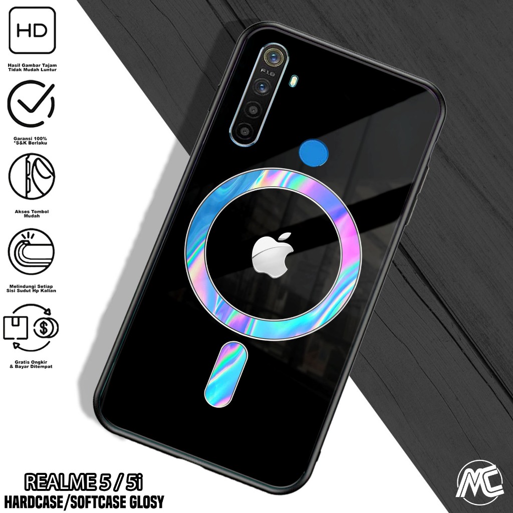 Case REALME 5 / REALME 5i ( Logo Magsv ) REALME 5 / REALME 5i  Hp - Casing Hp  - Case Hp - Case Terb
