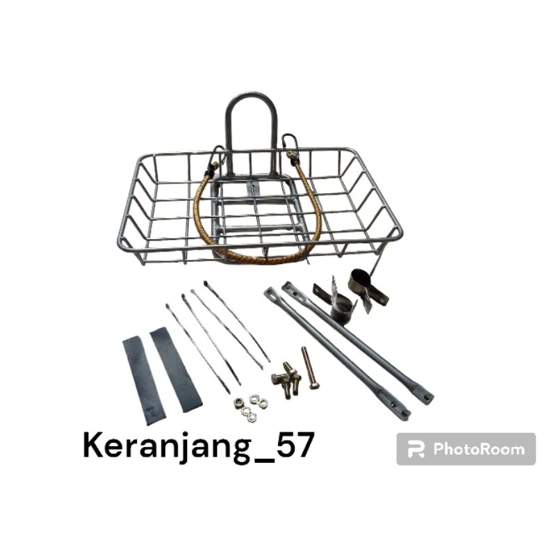 1SET keranjang+Painer sepeda Ke FROK