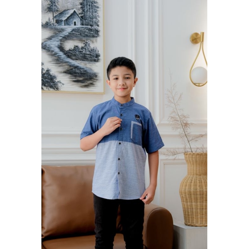 Baju Koko Anak Tanggung Lengan Pendek by Ilnaaf