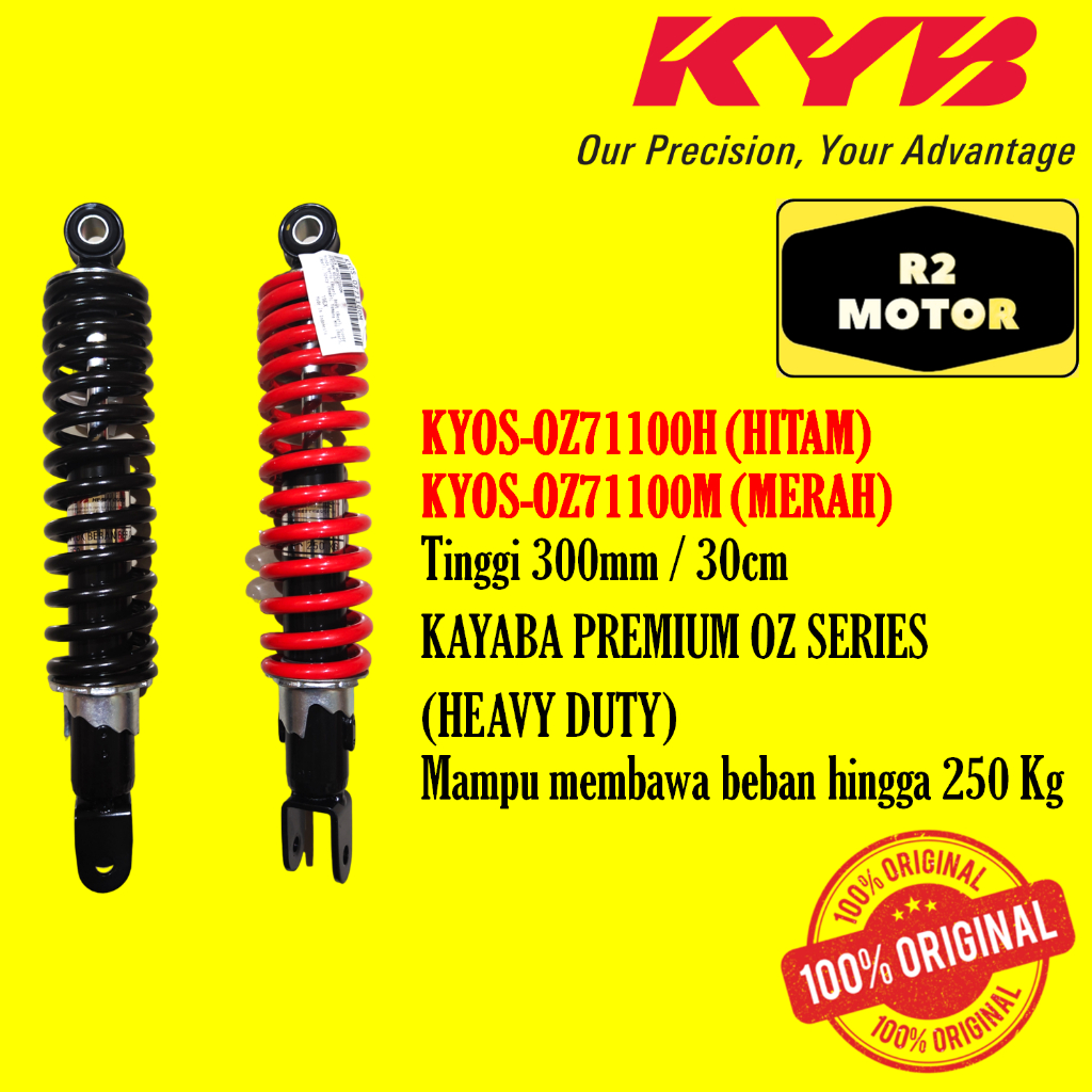 SHOCK SKOK BELAKANG KYB KYOS-OZ71100 BEAT SCOOPY VARIO MIO 125 150 FI ESP LED STATER KASAR HALUS SOU