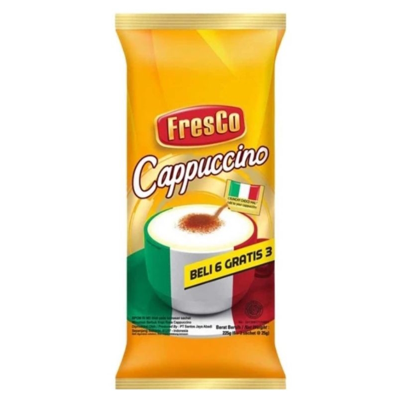 

Fresco capuccino 9x25gr