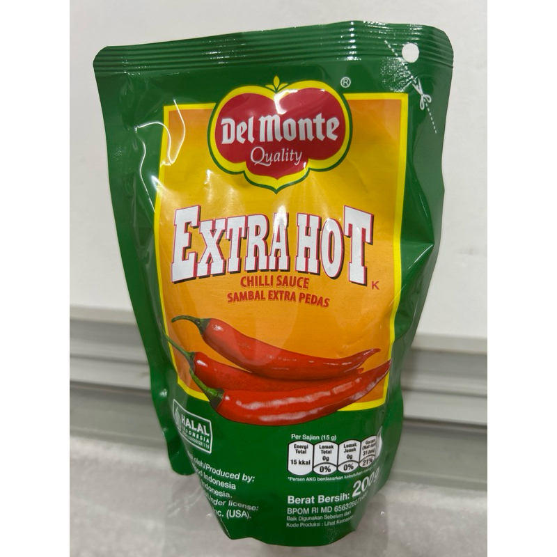 

DELMONTE Saus Extra Hot, Barbeque, Spaghetti, Tomat 200gr