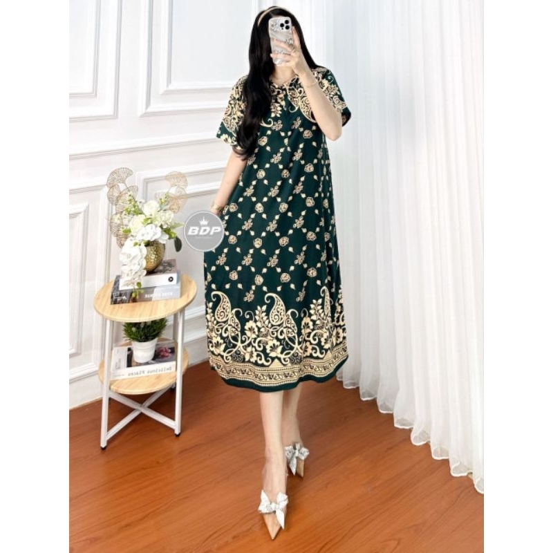 DASTER CIBI DASTER BUMIL BAJU WANITA TIDUR KAIN RAYON PREMIUM TEBAL LD 110 PB 115