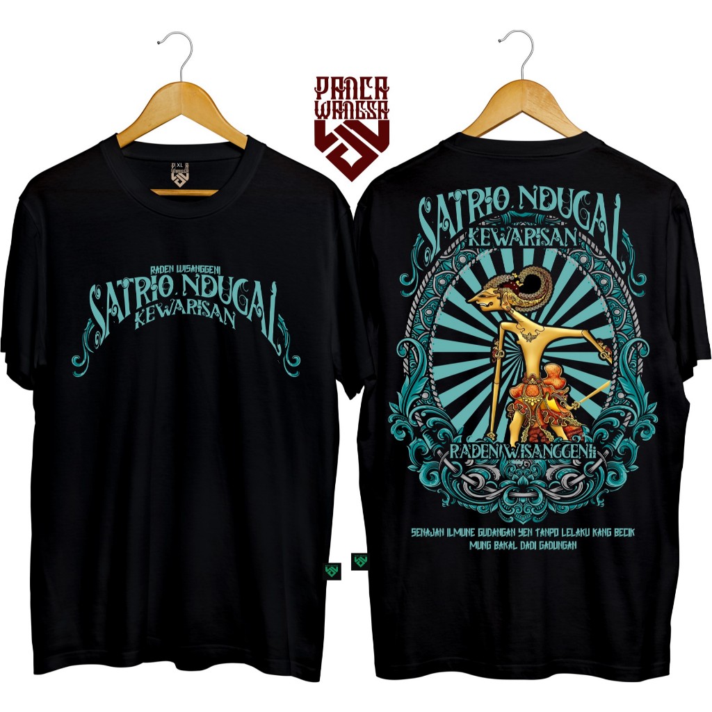 kaos pancawangsa/Kaos Wayang / Kaos Wisanggeni / Kaos Jawa