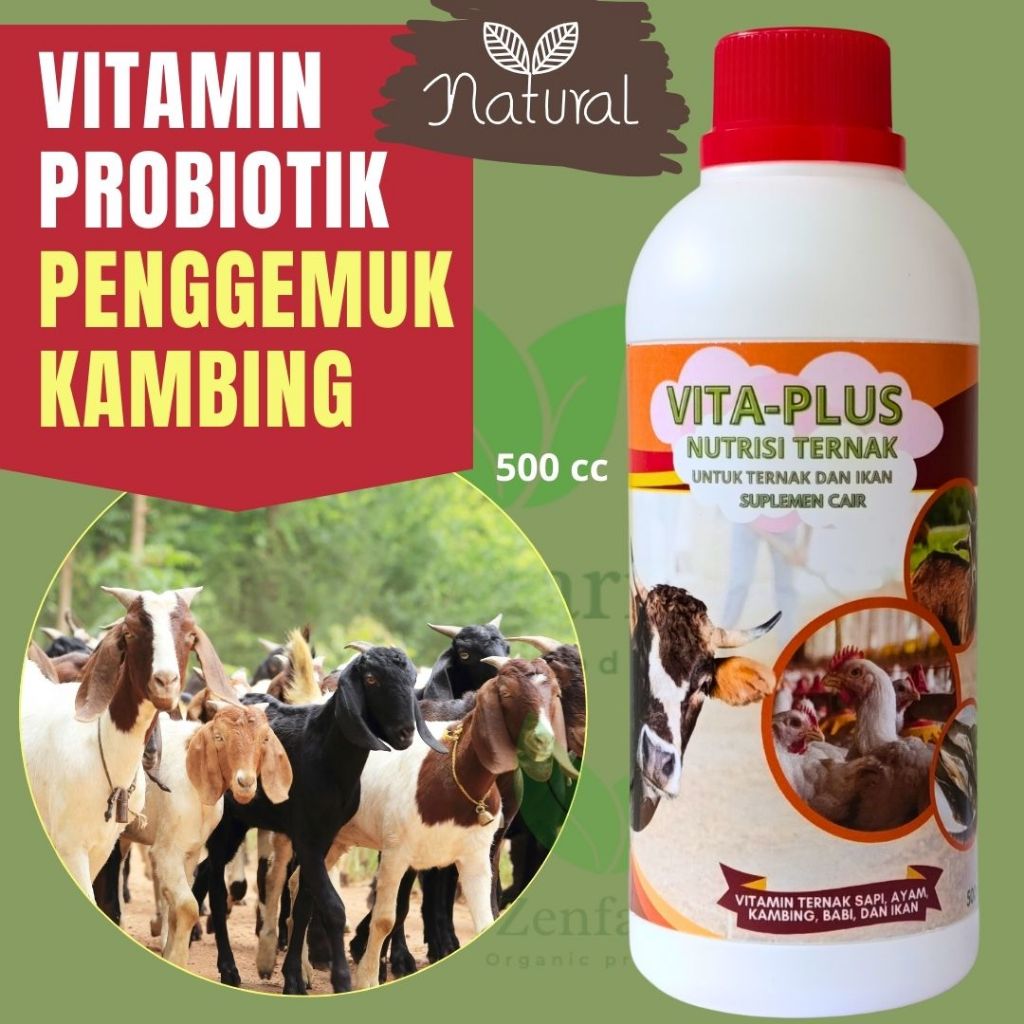 1 liter COD Obat Penggemuk Kambing Vitamin Kambing Biar Cepat Gemuk Obat Nafsu Makan Kambing Organik