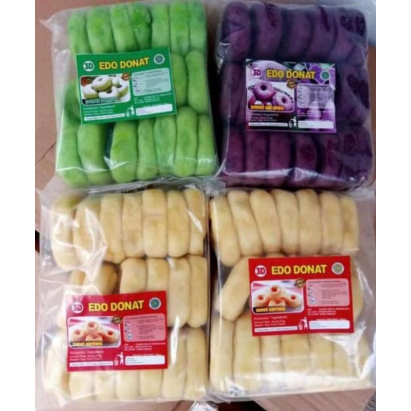 

donat kentang ready original,ubi ,pandan