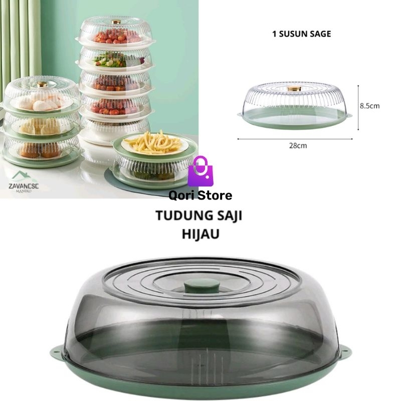 Qori Store - Tudung Saji Plastik / Tudung Saji Transparan / Tudung Saji Plastik Transparan / Tutup S