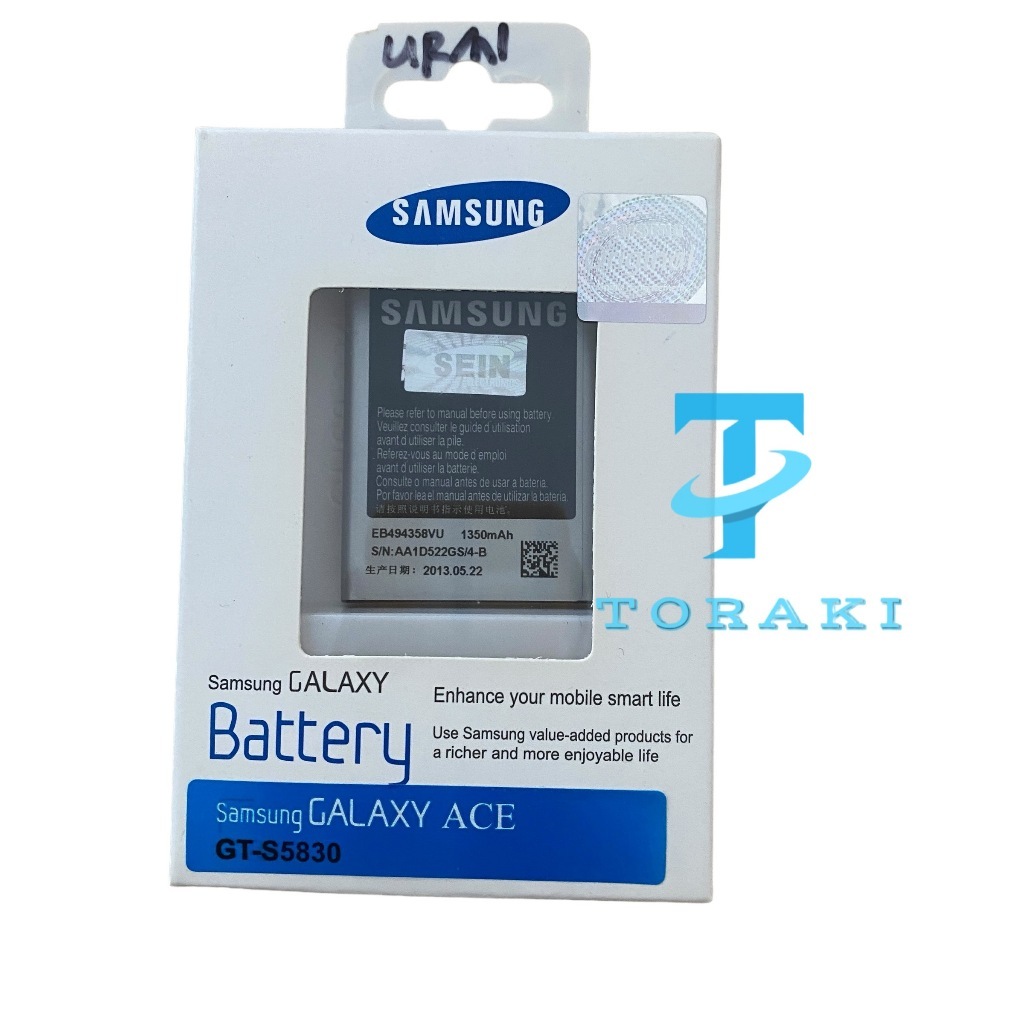Samsung Fame S6810 .GT-S6810 . Ace1 ace S5830 S5360 . Young .GT-S7500 . S7500 Original baterai Batre