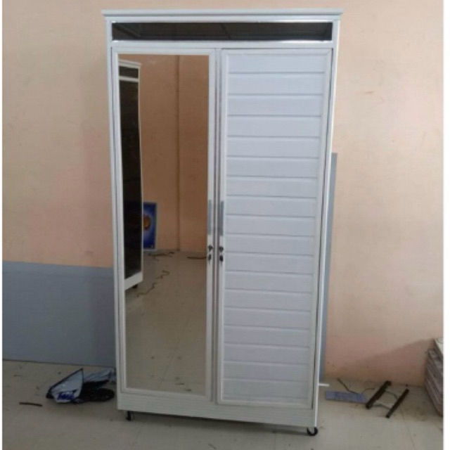 Lemari Pakaian Lemari Aluminium Lemari Murah Lemari 2 pintu Lemari Awet