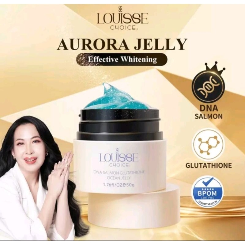 Louisse Choice DNA Salmon Glutathione Ocean Jelly | Aurora Jelly Mami Louisse 50 g
