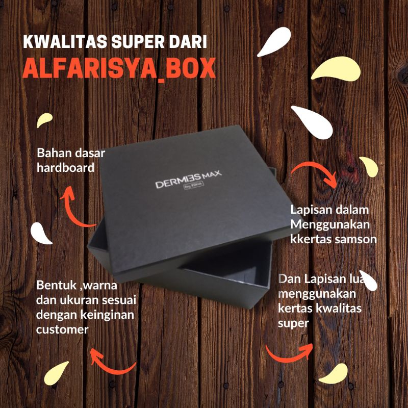 

Box product toko ukuran 23x21x11 cm
