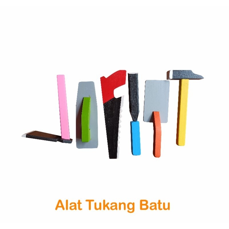 Alat tukang batu mainan edukasi anak