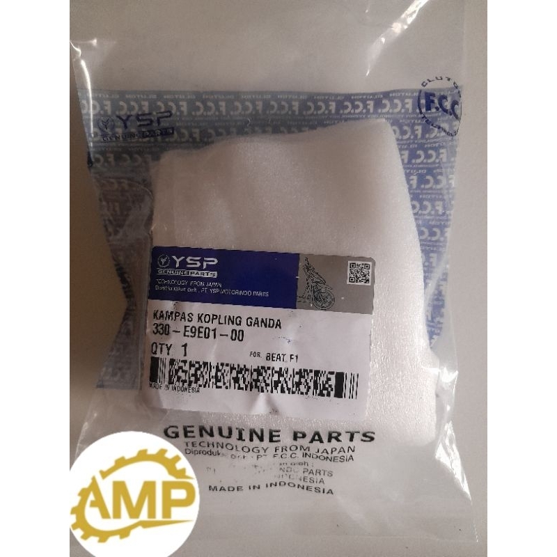 kampas ganda Beat FI KZL FCC