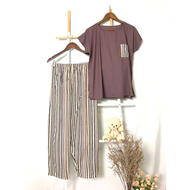 BABYDOLL CELANA PANJANG RAYON VOl. 2 | PIYAMA KEKINIAN | BABYDOLL KEKINIAN