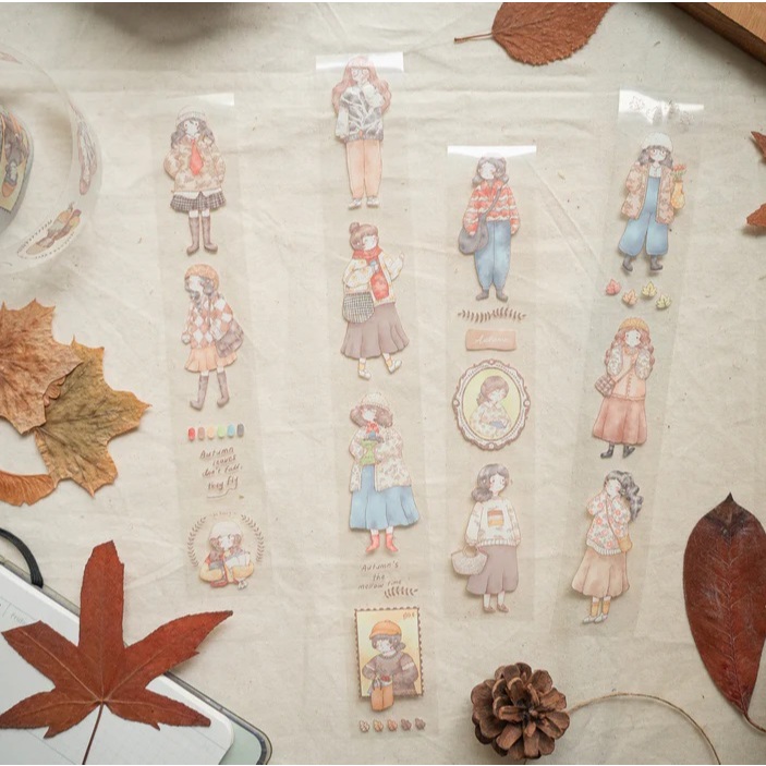 

Qiara Autumnn Girls PET Tape Sticker Sample