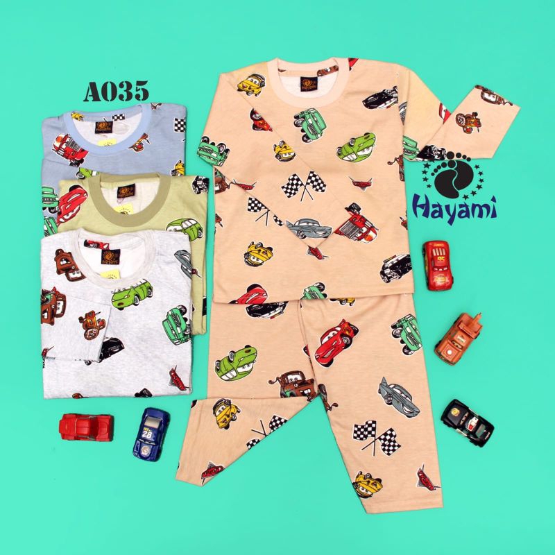 Hayami-Setelan panjang anak full print 101214