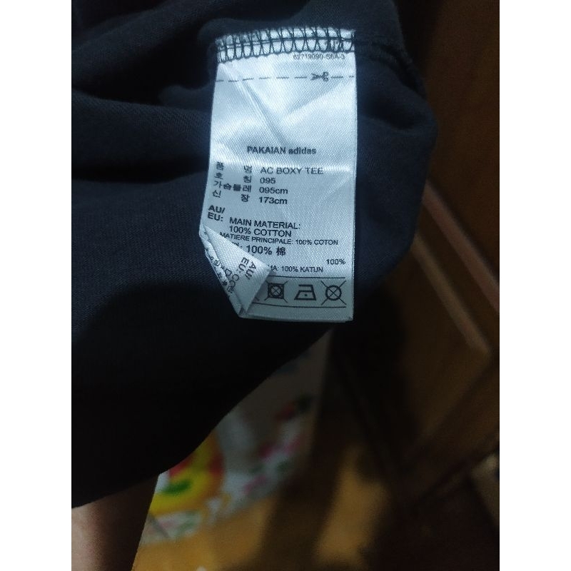 kaos adidas trefoil big logo