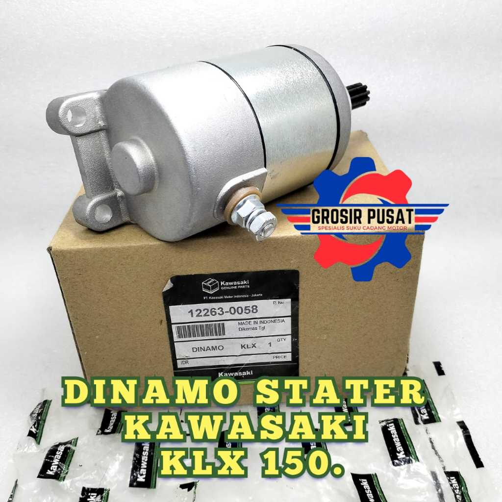 DINAMO STATER KLX 150 DINAMU START KAWASALI KLX DINAMO SETATER ORIGINAL KLX 150 DINAMO STATER KLX