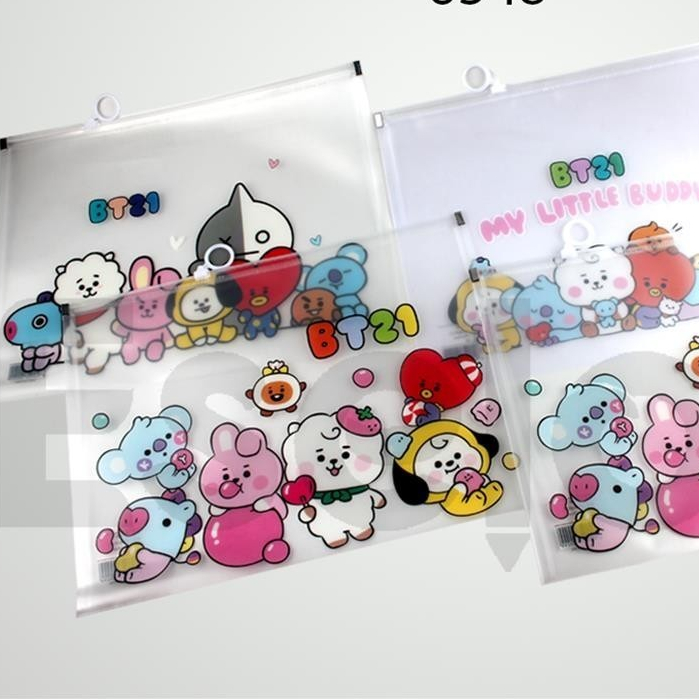 

JC Map Folder Plastik Pencil Case Karakter Kartun B6