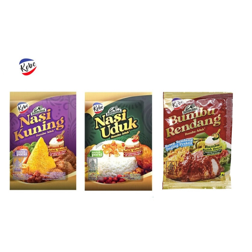 

KOBE BUMBU ADUK NASI UDUK NASI KUNING RENCENG 10X15GR