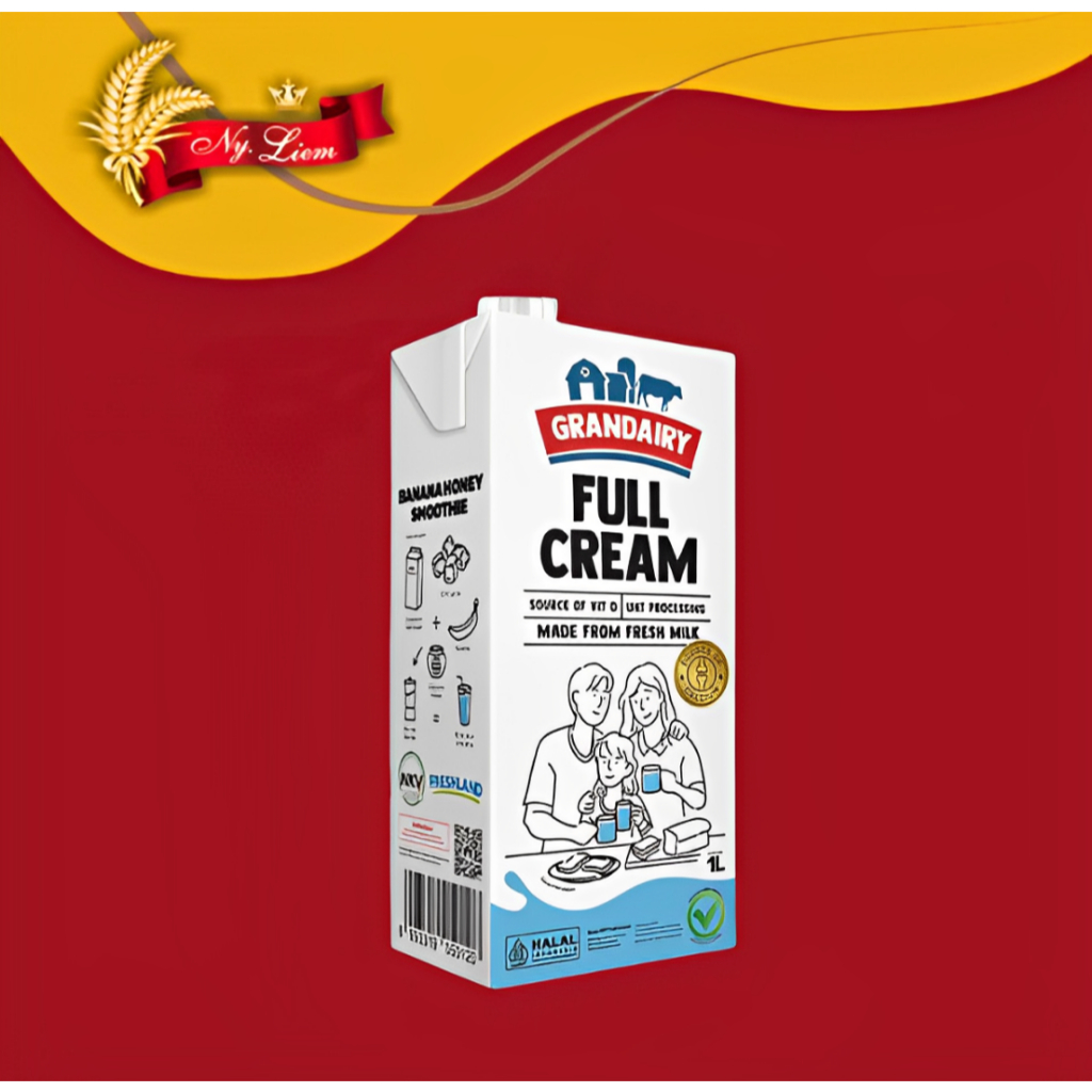

GRANDAIRY Full Cream Milk 1lt