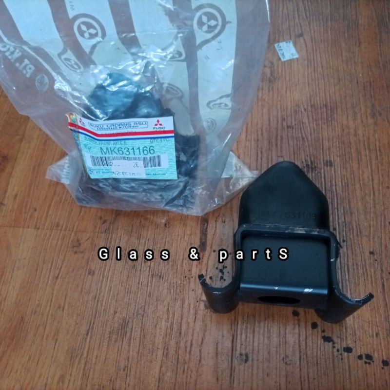 STOPPER FRONT/KARET BANTALAN TAHANAN PER DEPAN (LONG) CANTER 110/125/136PS ORIGINAL