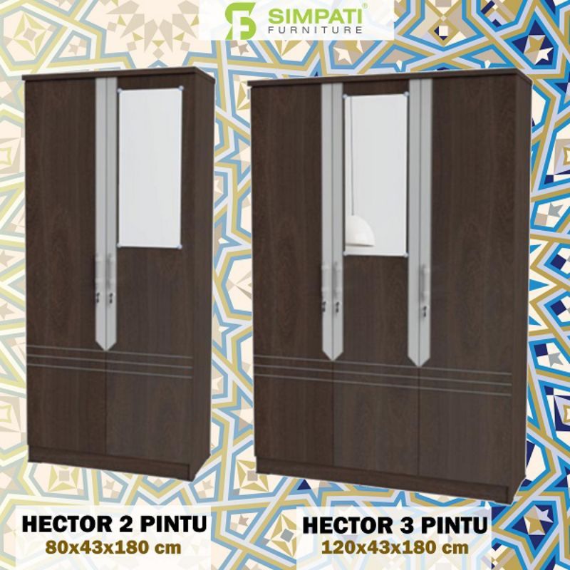 LEMARI PAKAIAN HECTOR GRAVER