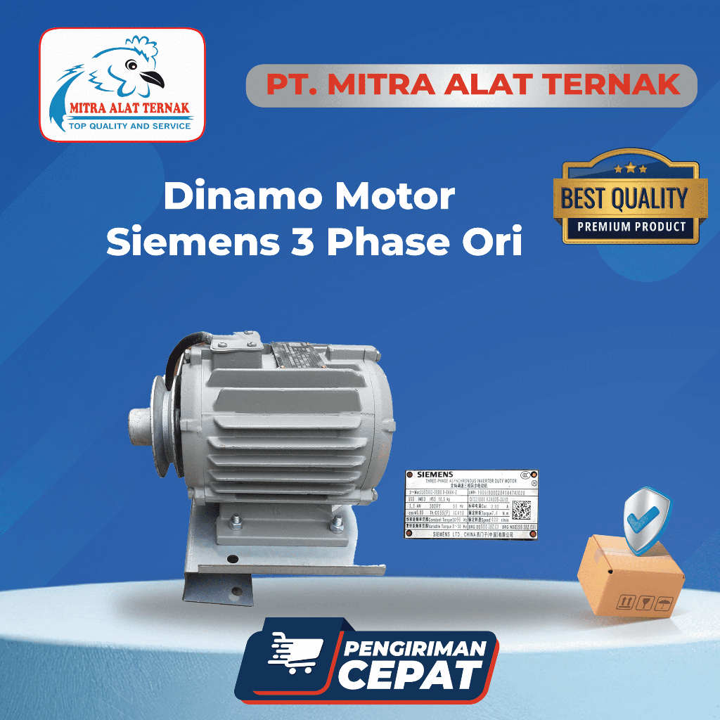Dinamo Siemens Ori 3 Phase - Dinamo Blower 50 Inch
