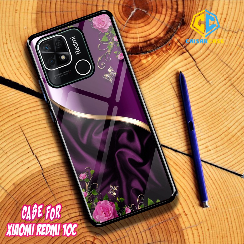 Case Xiaomi Redmi 10c Case Hp Xiaomi Redmi 10c Kaisarcase Motif [ Bunga ] Casing Hp Aesthetic Kesing