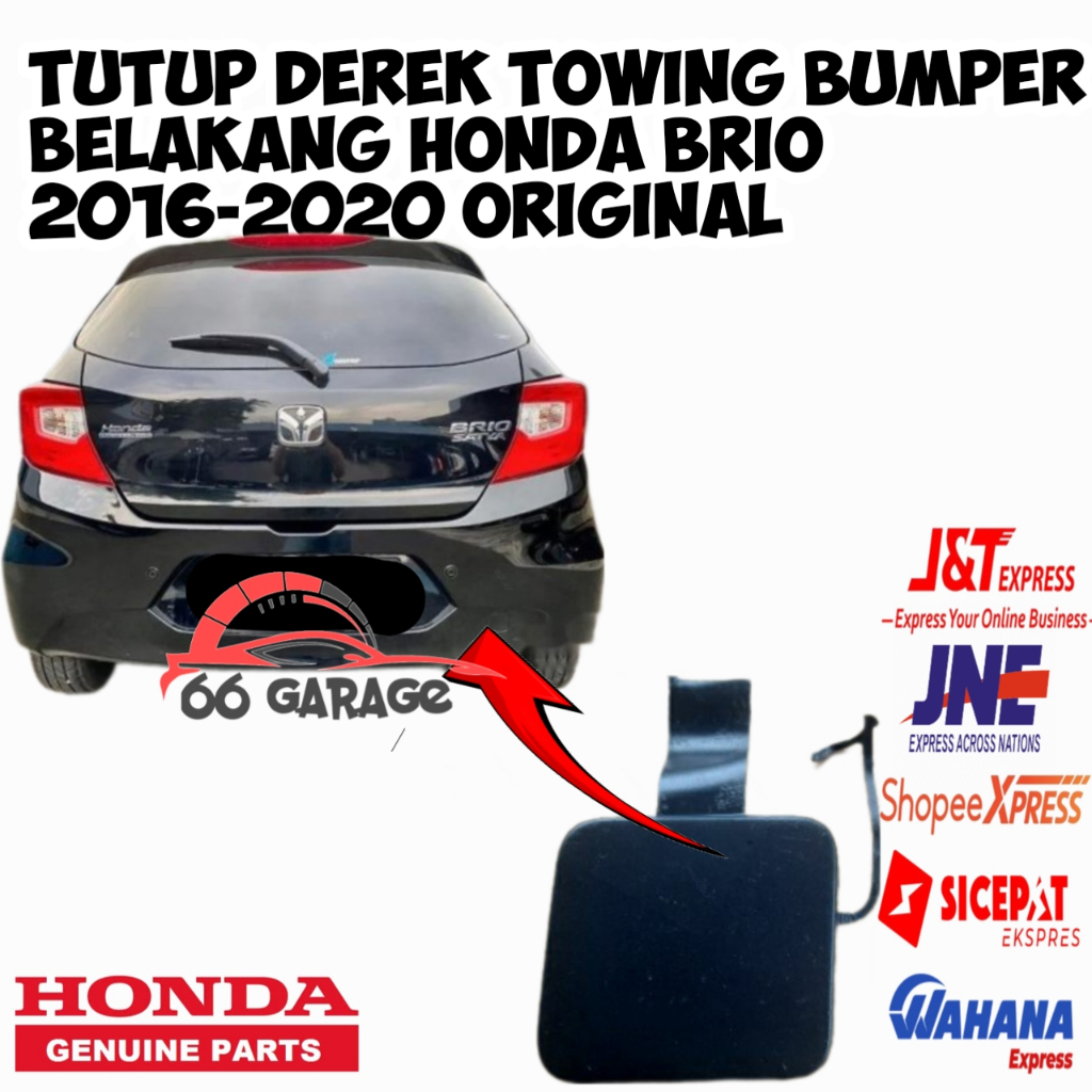 tutup derek bumper belakang Honda brio satya