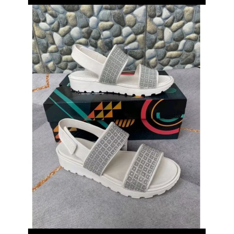 Sale Skechers Women  Sepatu Sandal Wanita  Ori 100%