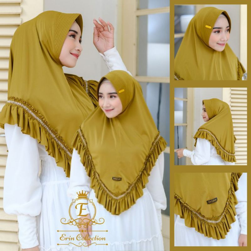 Erin collection Erin kode 0138 jilbab instan bergo premium