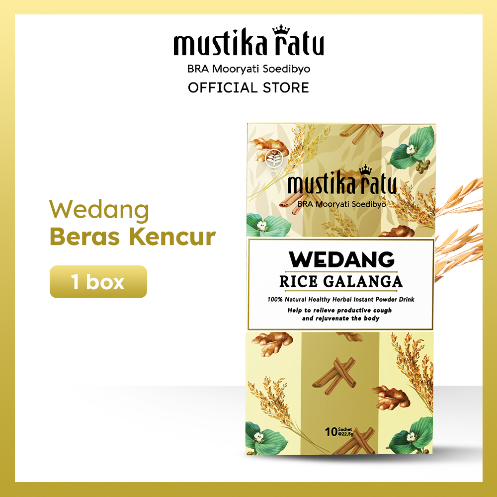 

[NEW PACK] Mustika Ratu Wedang Beras Kencur