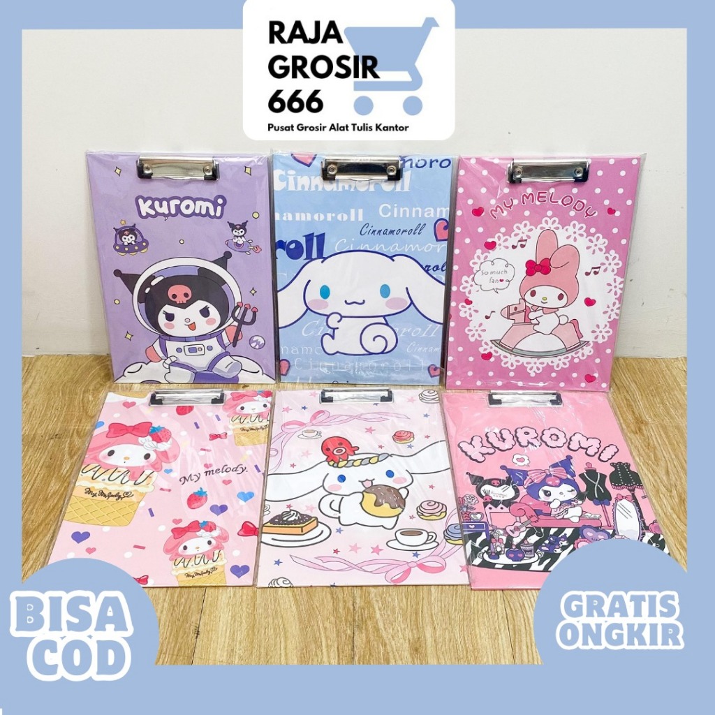 

Papan Jalan Klip Sanrio A4 3D 3 Dimensi Clipboard Papan Ujian Alat Tulis Stationery TERMURAH COD SOUVERNIR HAMPERS CINAMOROLL KUROMI MELODY