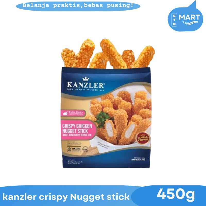 

KANZLER Crispy Chicken Nugget Stik 450gr