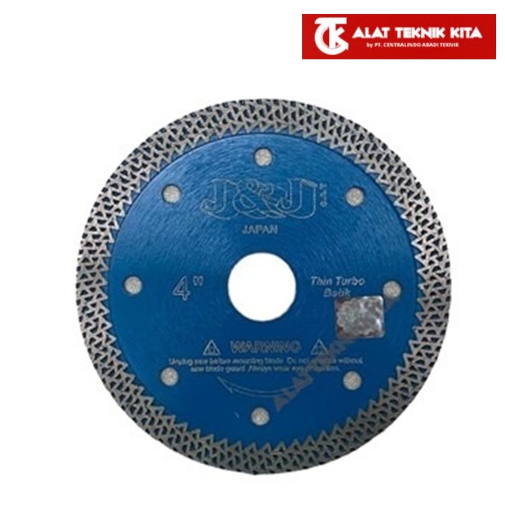 Diamond Wheel / Mata Potong Keramik 4" Batik J & J / J&J / JJ