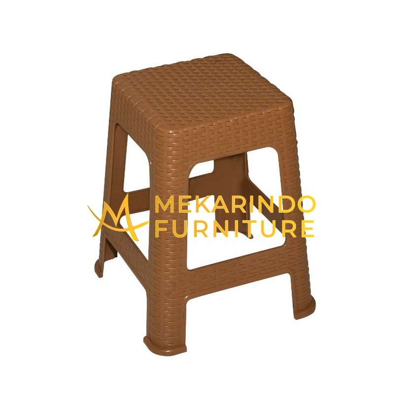 Kursi Baso Plastik Motif Rotan Napolly