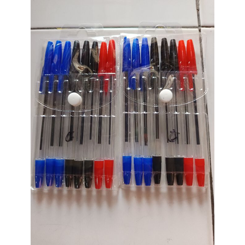 

8pcs Pulpen Set Bolpoin