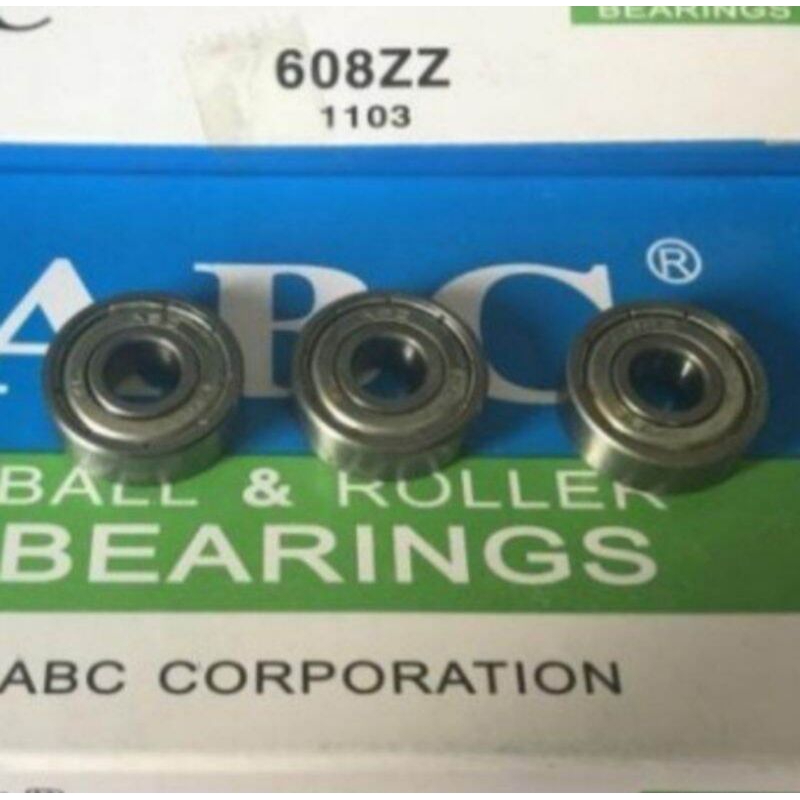 BEARING 608ZZ BERING 608 ZZ ABC LAHER KLAHER 608ZZ