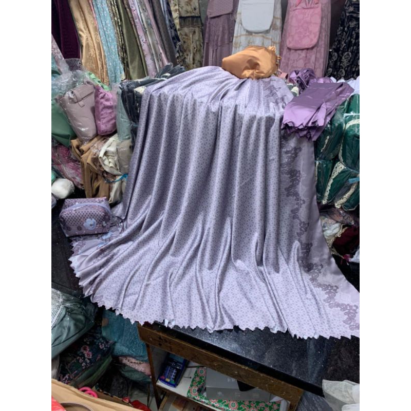 Mukena vanel silk / Mukena sutra Armany silk/ Mukena premium