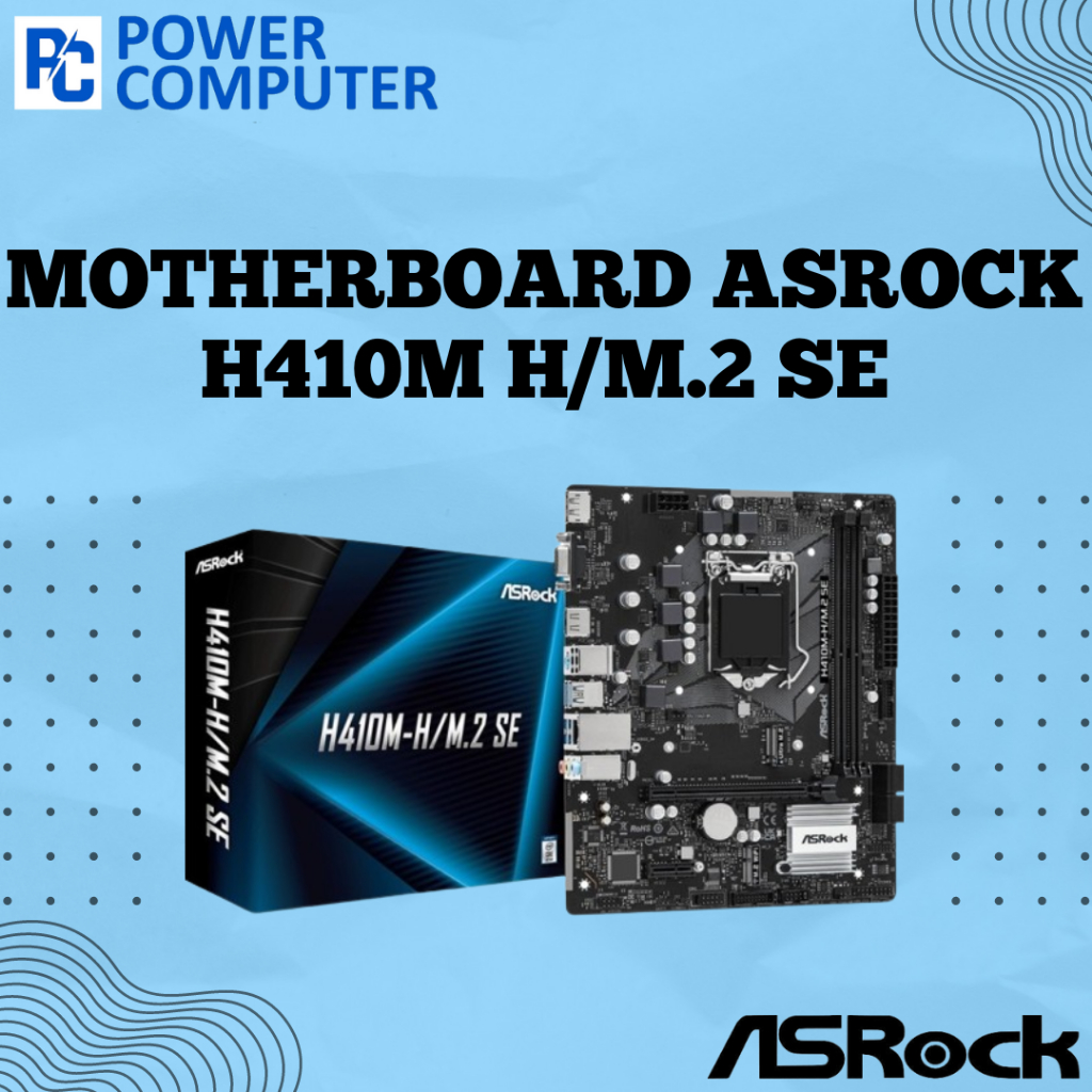 Motherboard Asrock Intel H410M H/M.2 SE