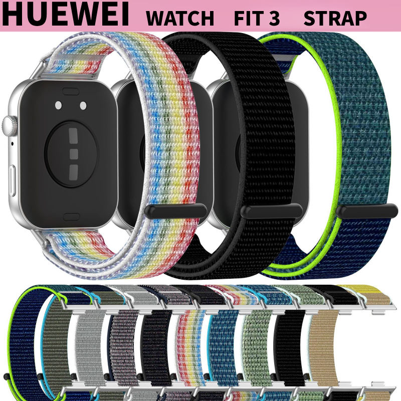 Huawei Fit3 Velcro Watch Strap HUAWE Watch Fit3 Nylon Watch Strap