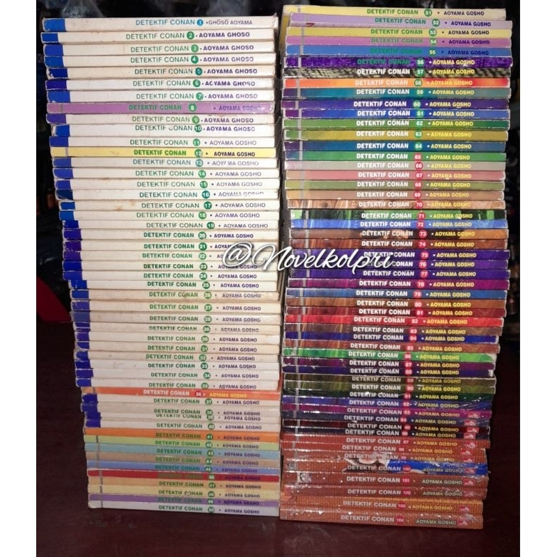 Komik SET Detektif Conan 1-104