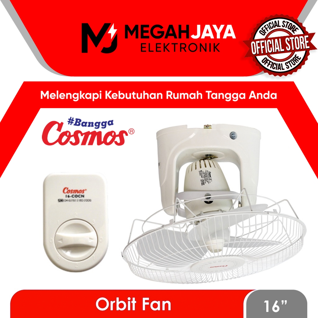 [COD READY] COSMOS ORBIT FAN / KIPAS ANGIN 16COCN / 16-COCN / 16 COCN (16 INCH) GARANSI RESMI