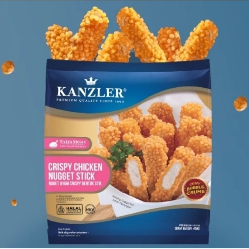 

Kanzler Crispy Chicken Nugget Stick 450 gram