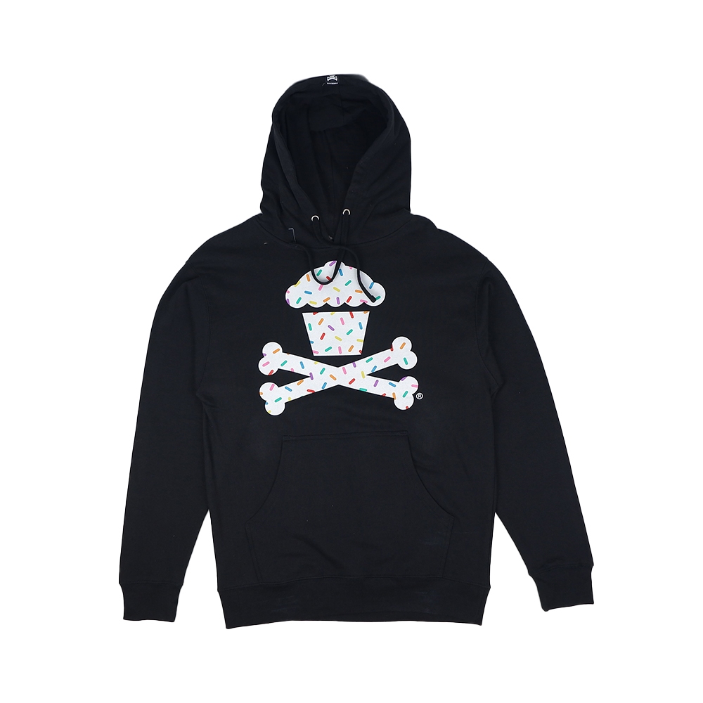 Johnny Cupcakes Sprinkles Pullover Hoodie Black