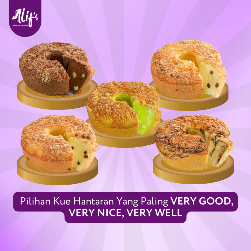 

Cemilan Kue Chiffon Cake Coklat Alifs Bakery and Cookies Official