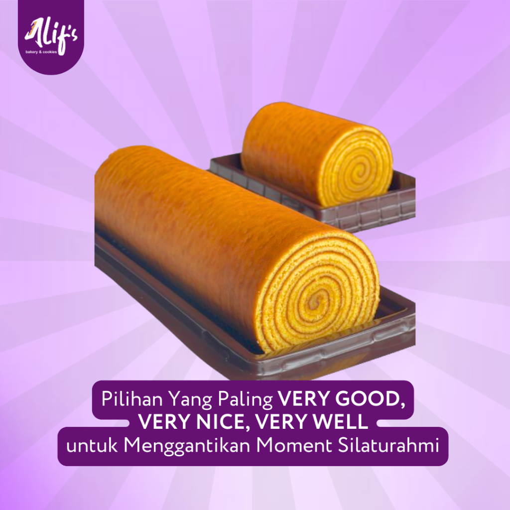 

Cemilan Kue Lapis Legit Roll Alifs Bakery and Cookies Official