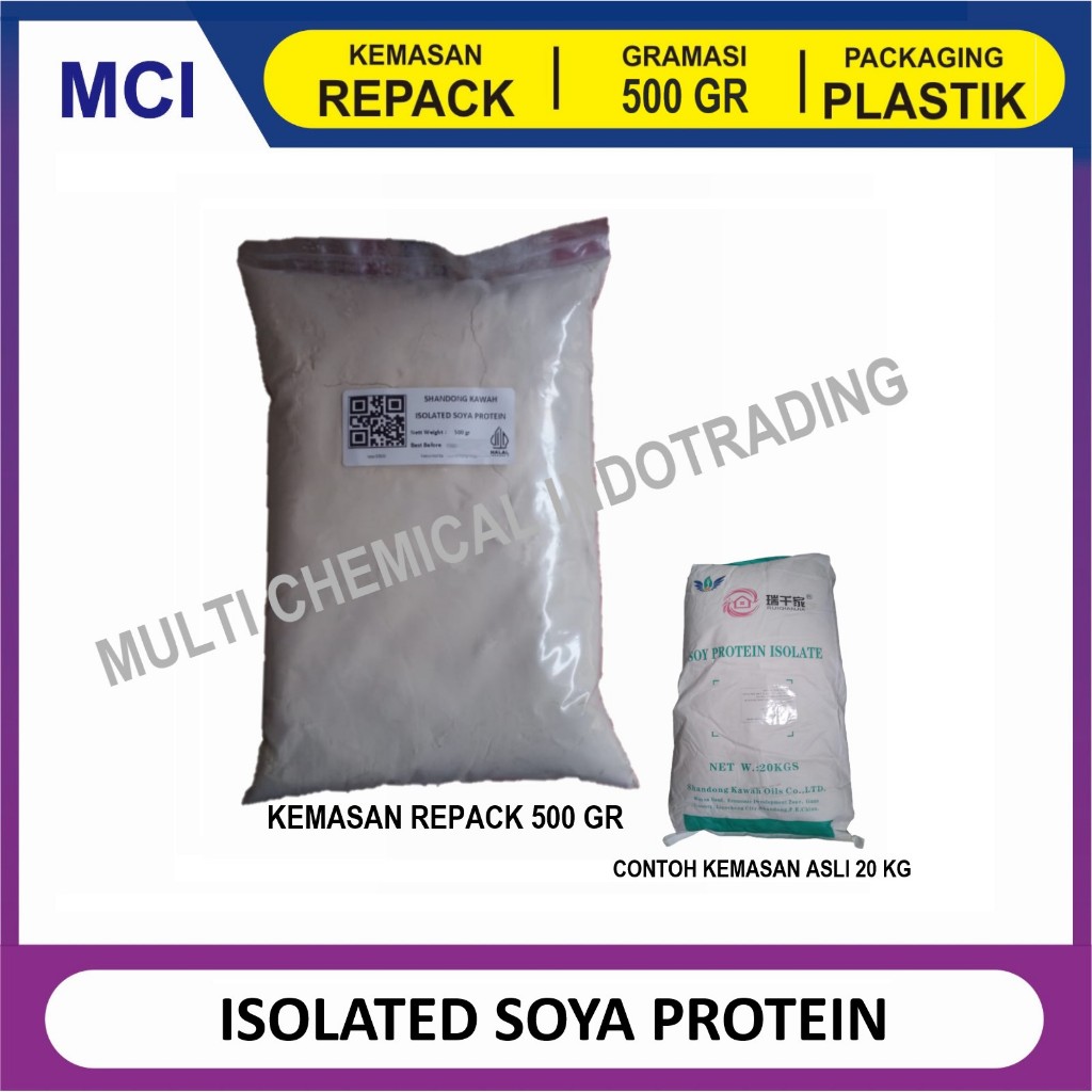 

ISOLATED SOYA PROTEIN / ISP || 500gr